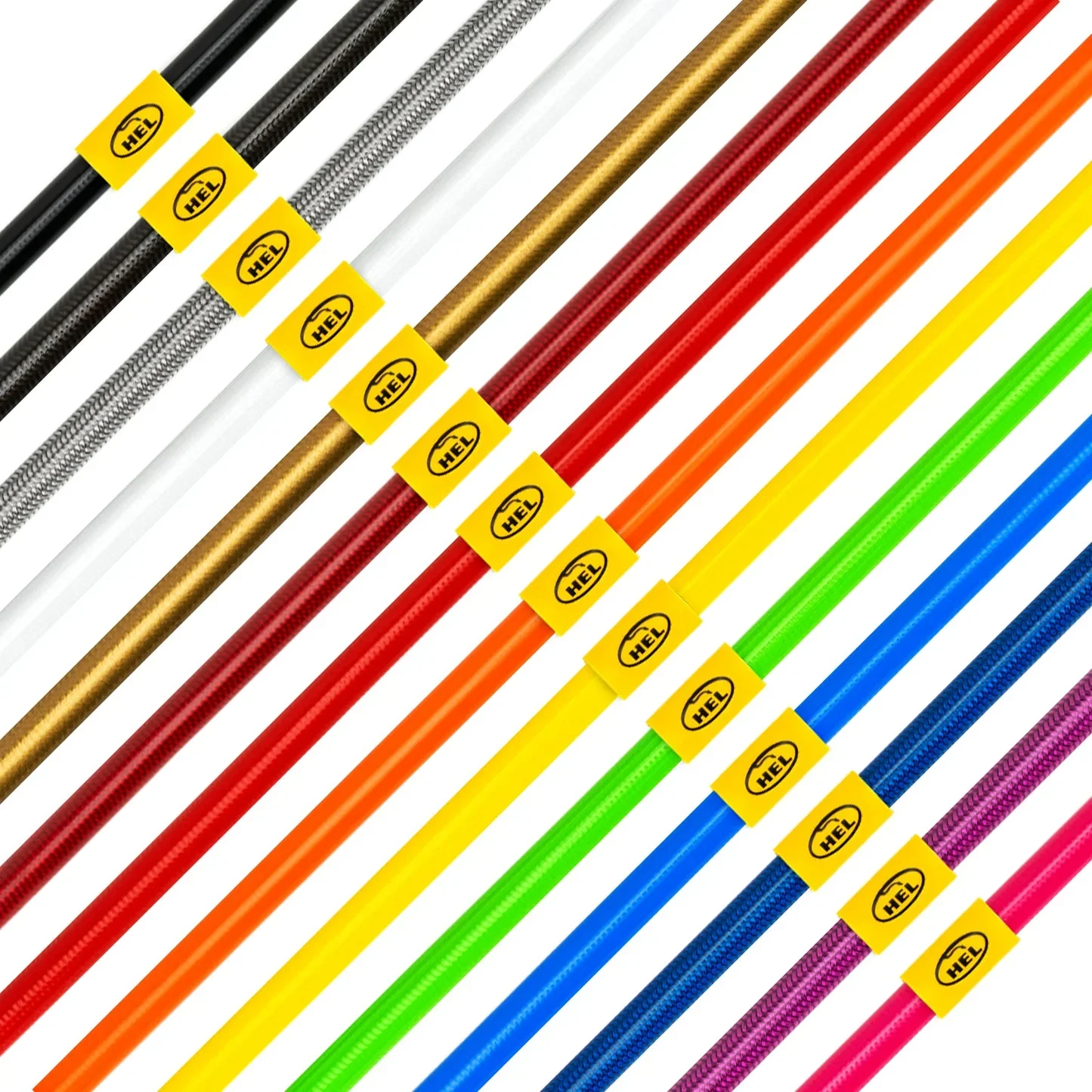 HEL Performance Brake Lines for Nissan Skyline R35 3.8 GT-R 2007-, Stainless Steel Braided - Image 4