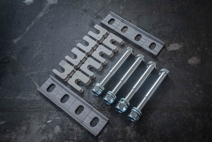 Garagistic - Incremental Quick Rear Subframe Camber and Toe Shim Kit (E30, E28, E34, Z3, E21) - Image 2