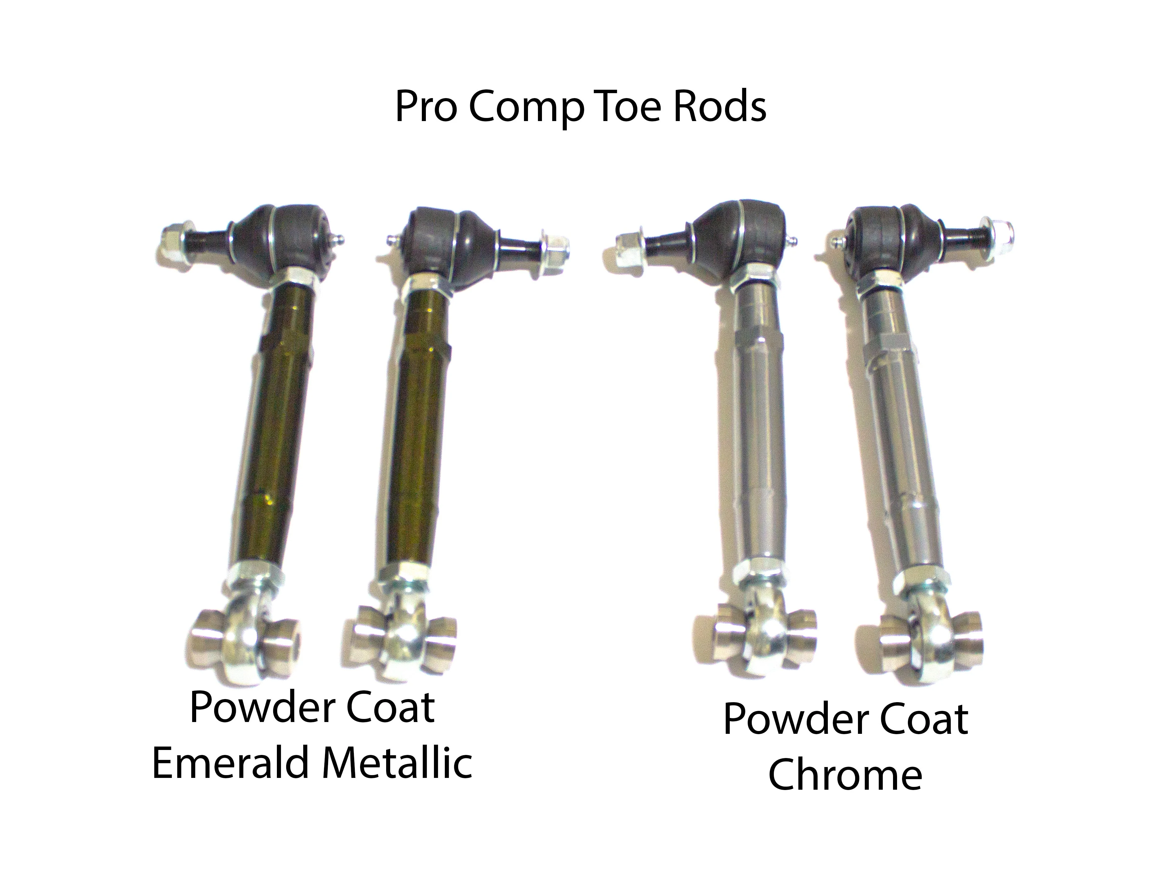 IS300 Toe Rods - Pro Comp - Chrome