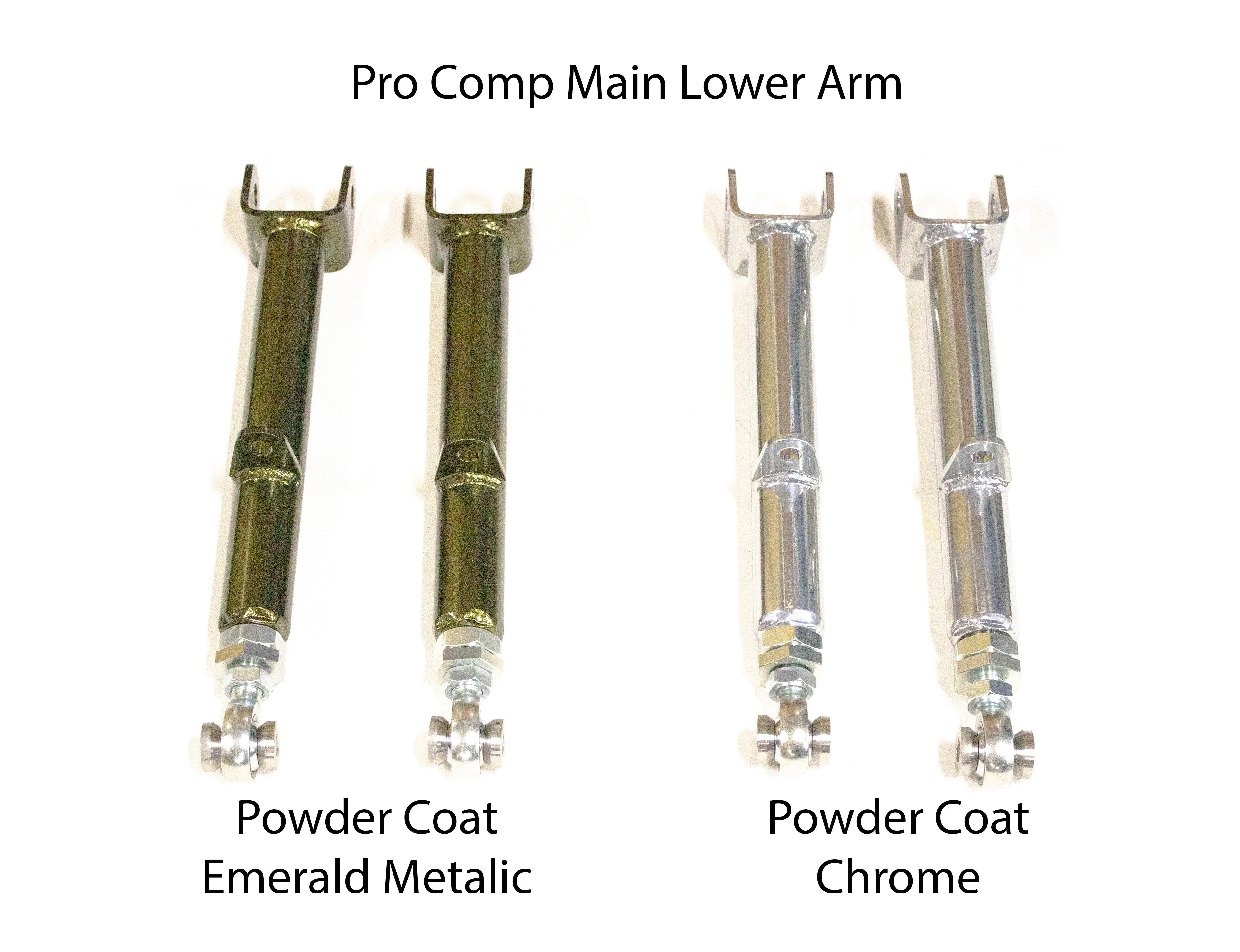 JZX 90/100 Full Arm Set - Pro Comp - Chrome - Image 3