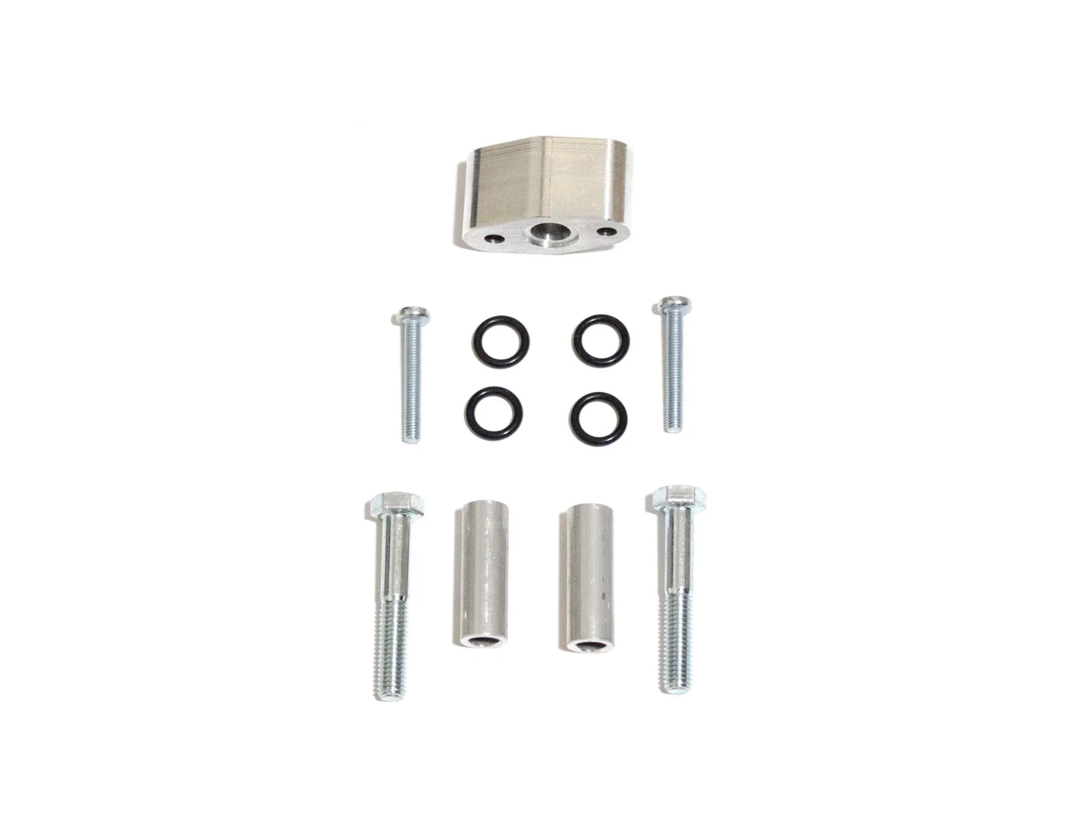 KA Side feed fuel rail adapter kit for use with Xcessive Billet KA intake flange