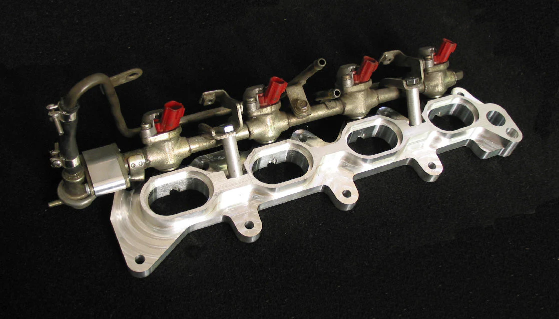 KA24DE Billet Intake Flange - Injected - Image 5