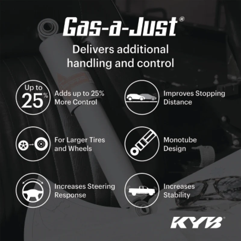 KYB 13-15 Ford Escape Gas-A-Just Monotube Shock - Rear - Image 3