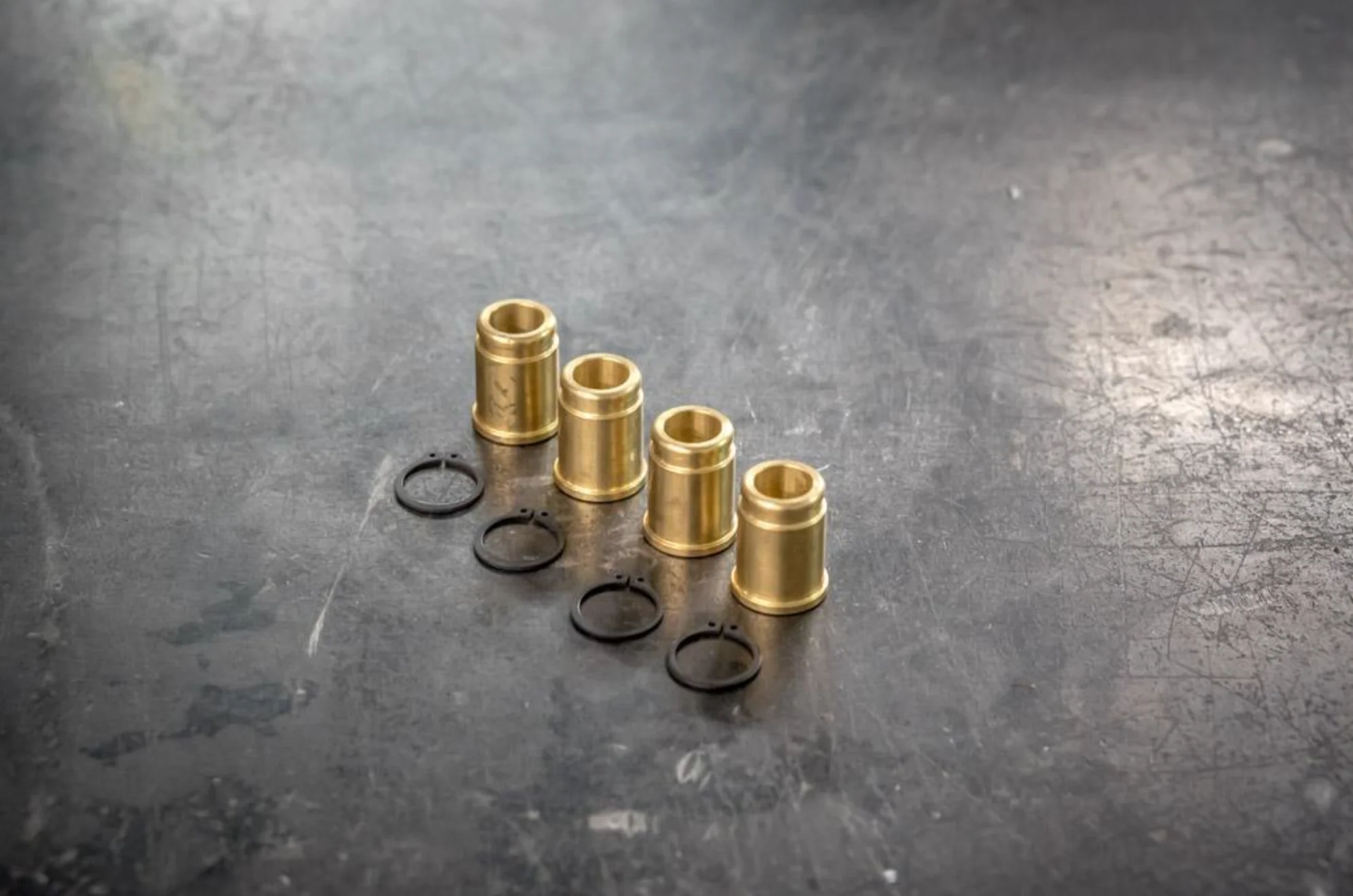 Garagistic - Mercedes Brass Brake Caliper Guide Bushing Kit - (ATE Calipers, PN A0004200076) - Image 3