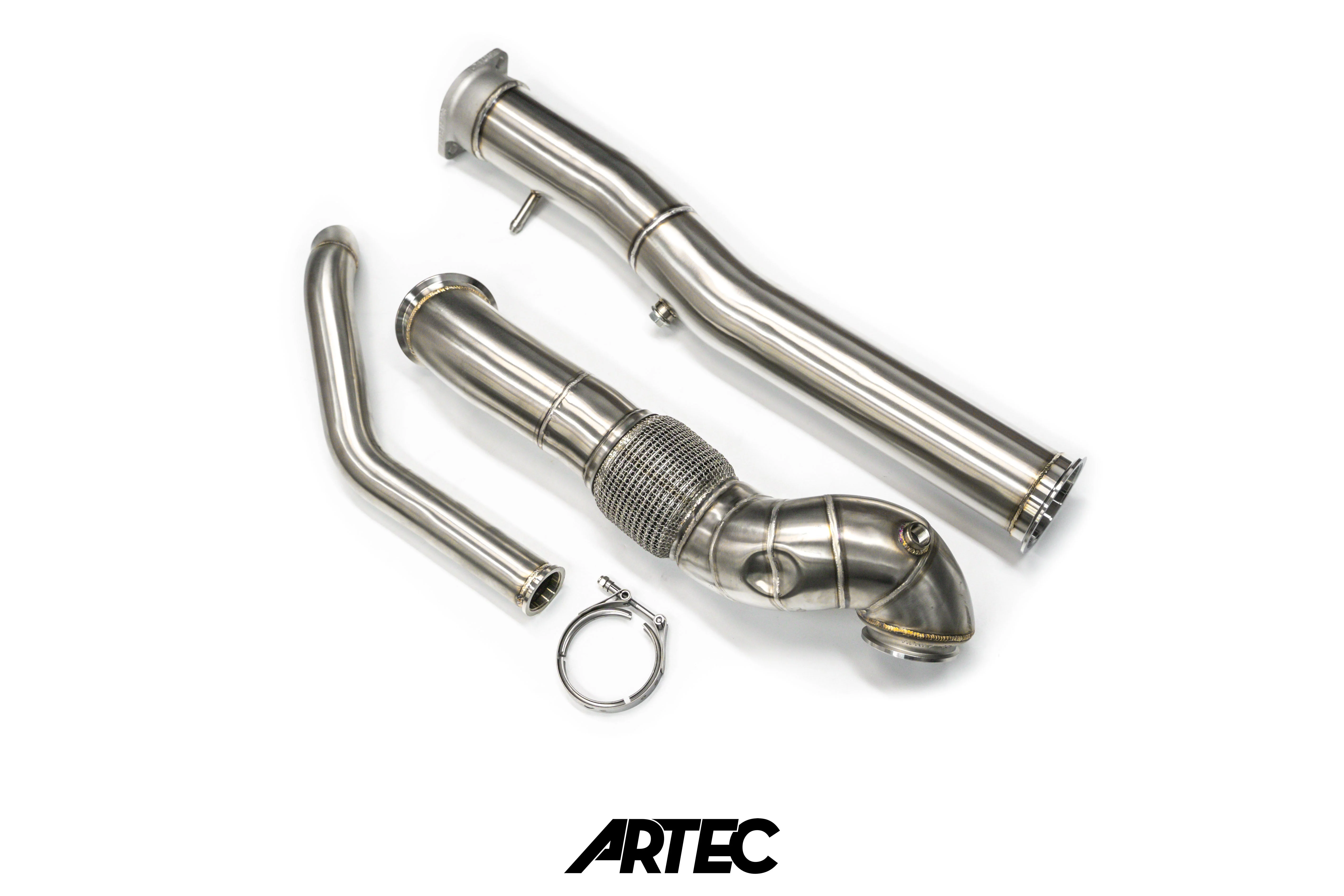 ARTEC - Mitsubishi Evo X 4B11T 3.5" V-Band Downpipe - Image 4