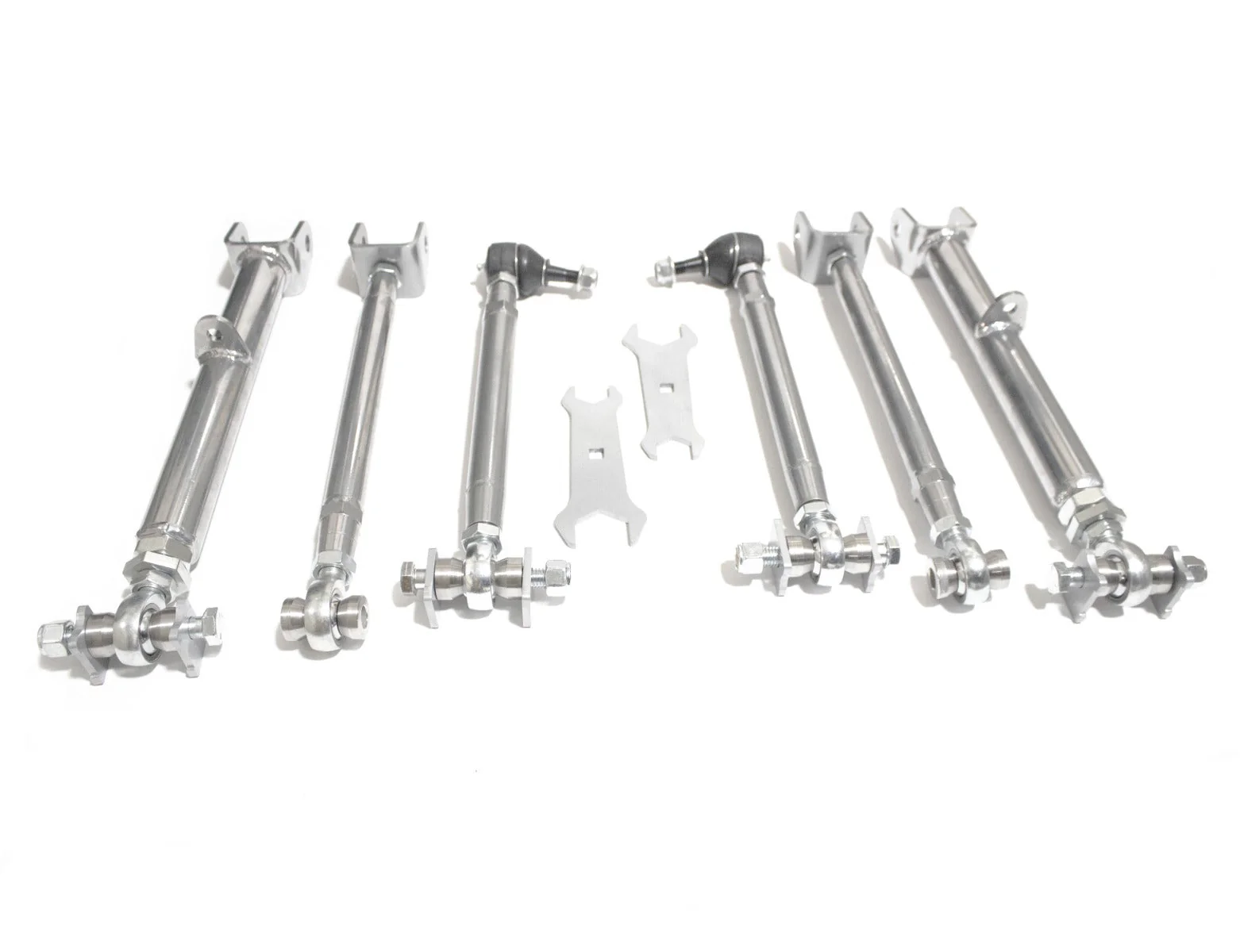 MX83 Rear Adjustable Arms - Pro Comp - Chrome