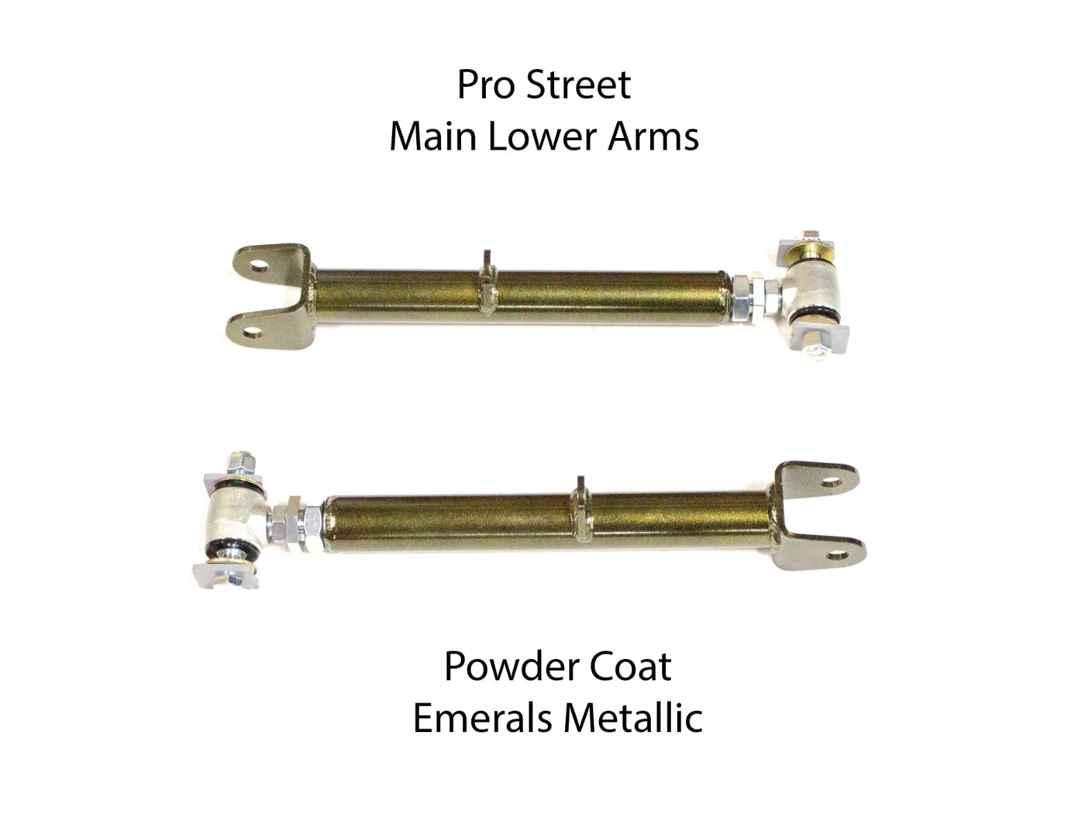 MX83 Rear Adjustable Arms - Pro Street - Emerald - Image 2