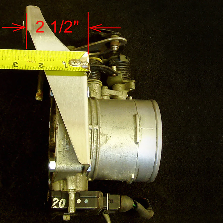 Nissan Q45 Throttle Cable Bracket - Series 1 - Image 6