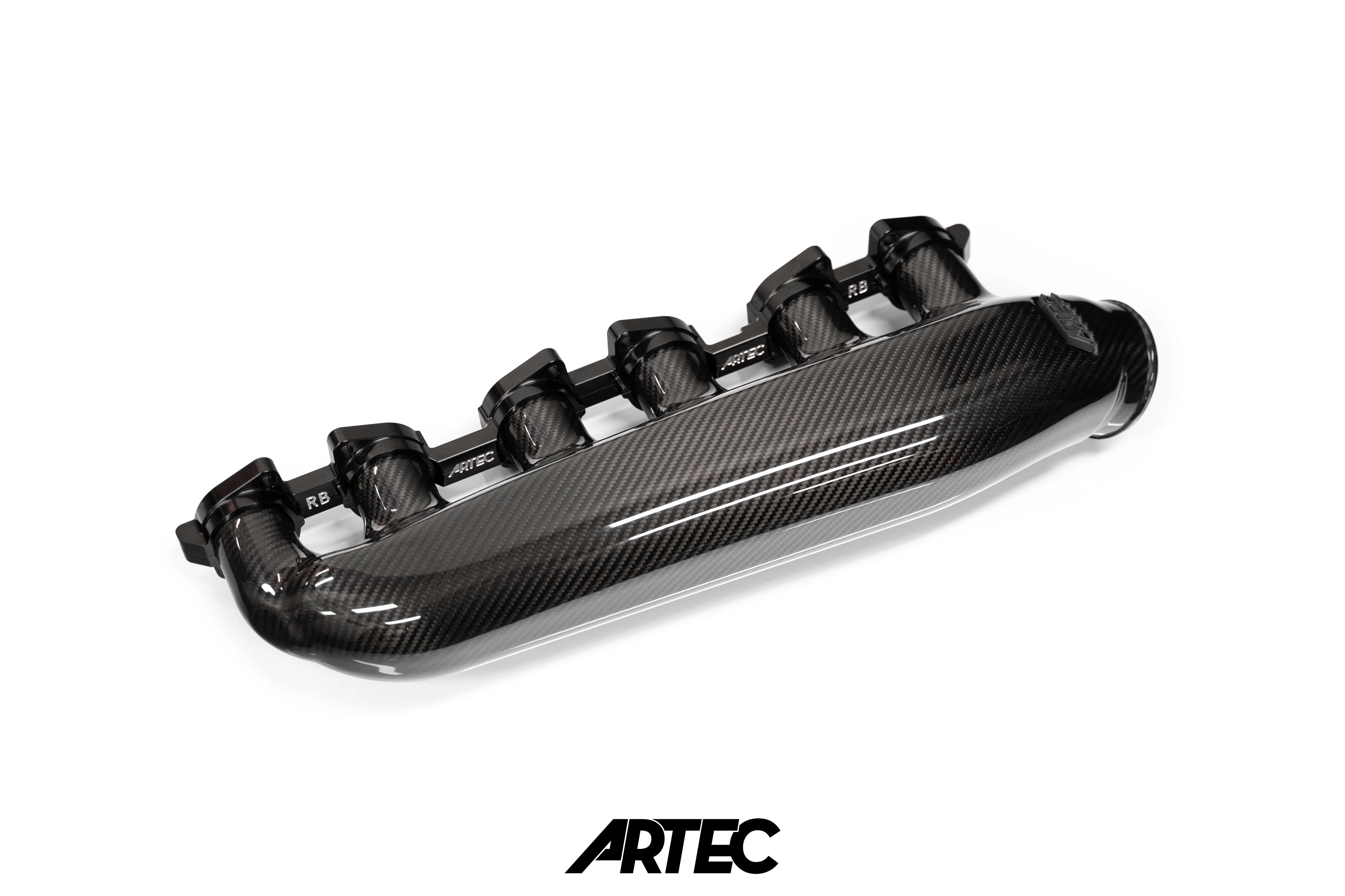 ARTEC - Nissan RB26 Dry Carbon Air Intake Manifold - Image 6