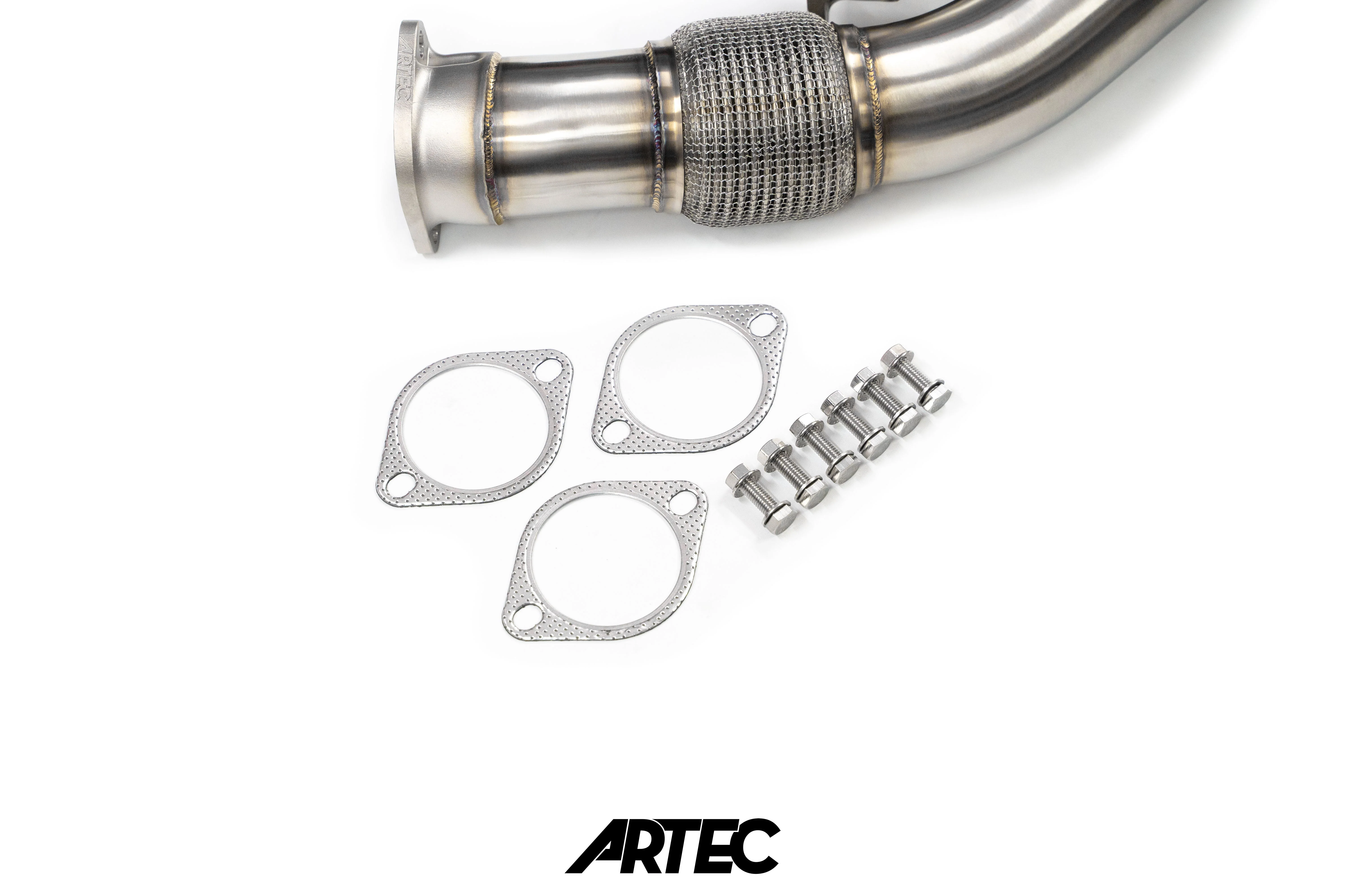 ARTEC - Nissan RB26 Twin 3.5" Stock Frame Front Pipe - Image 12