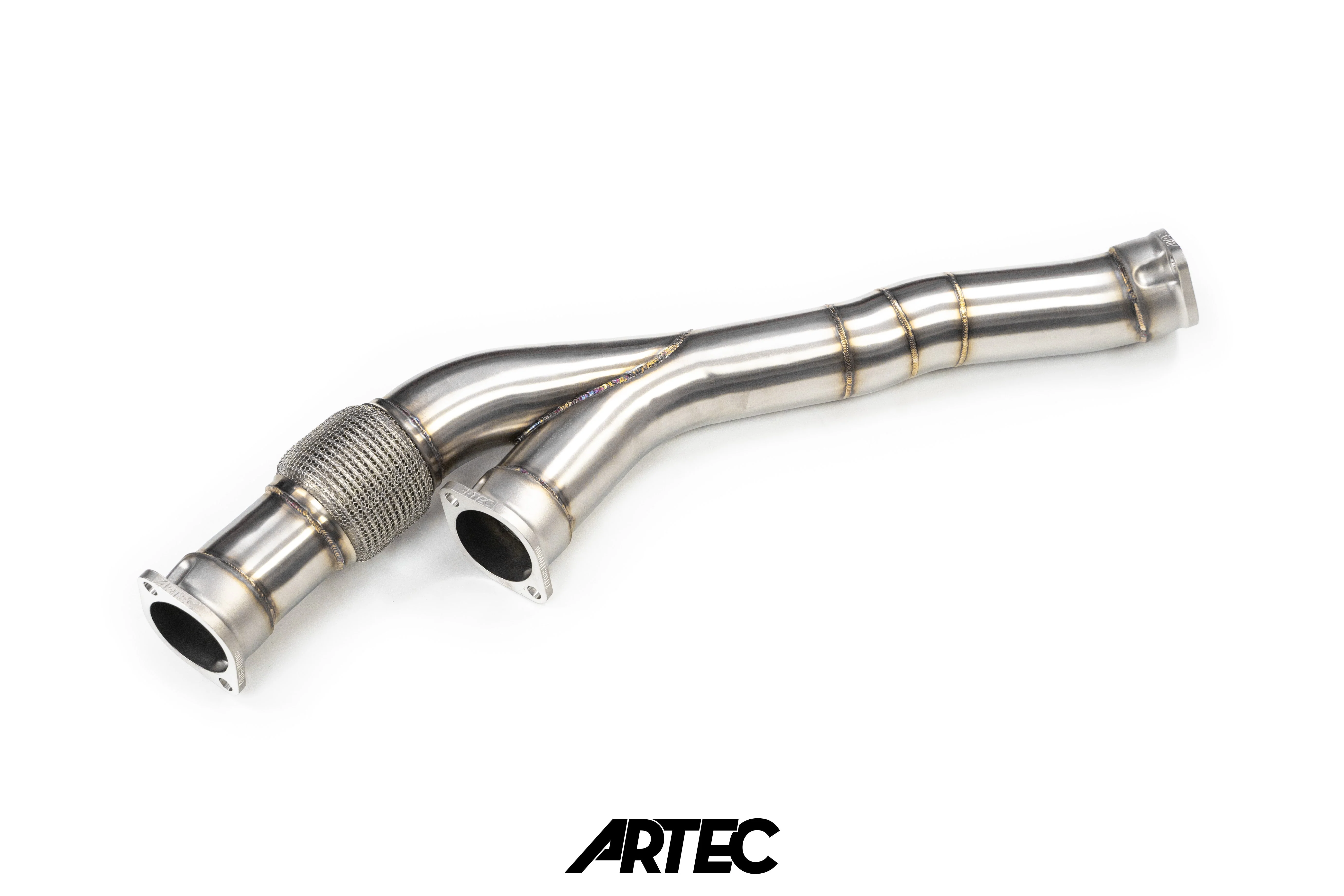 ARTEC - Nissan RB26 Twin 3.5" Stock Frame Front Pipe - Image 6