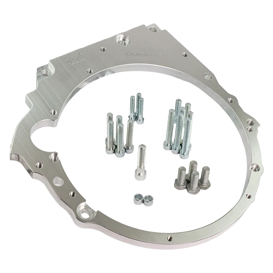 PMC Motorsport - Adapter kit Honda K20 K24 - BMW M50 S50 M52 S52 M54 ZF-5 5-speed - 240mm / 9.45" RWD (0° Vertical) - Image 2