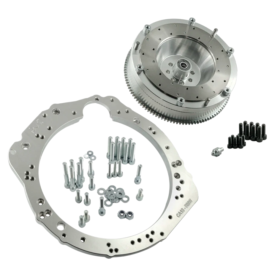 PMC Motorsport - Adapter kit Nissan CA18 - manual 6-speed BMW M57n GS6-53DZ HGD JGA HGA - 240mm / 9.45"