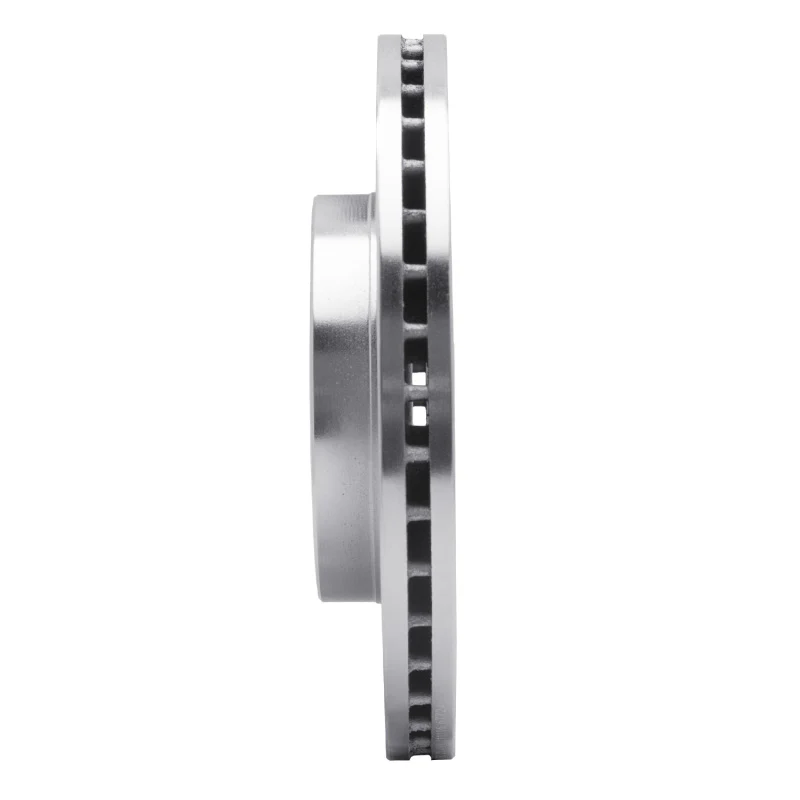 R1 00-02 Daewoo Nubira Front Right Drilled & Slotted Silver Brake Rotor - Image 5