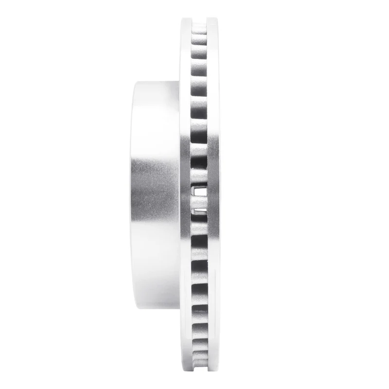 R1 00-02 Dodge Ram 1500 Pickup Front Right Drilled & Slotted Silver Brake Rotor - Image 3
