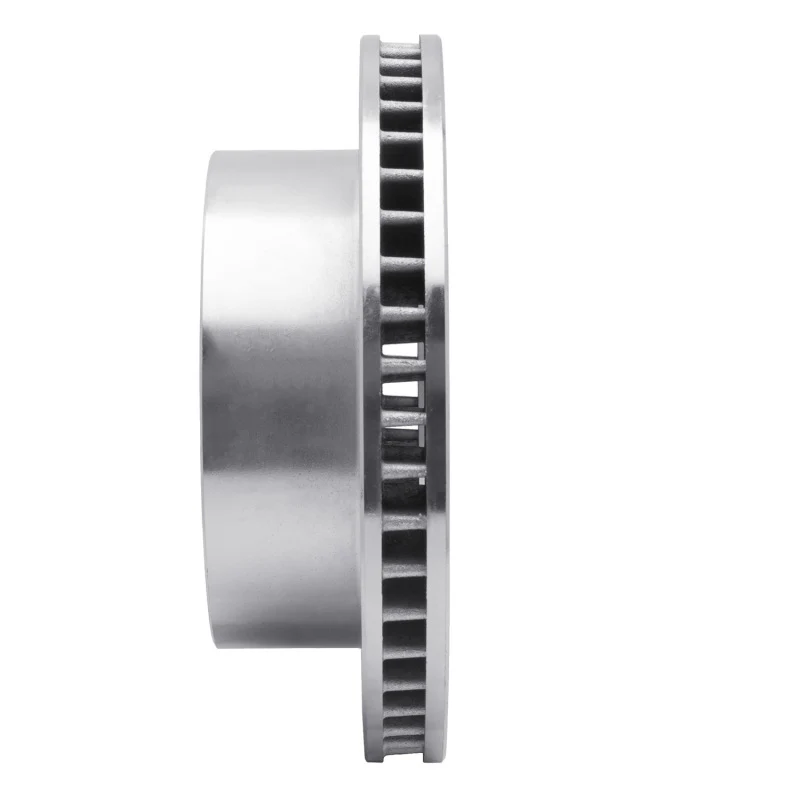 R1 00-02 Dodge Ram 3500 Front Right Drilled & Slotted Silver Brake Rotor - Image 5