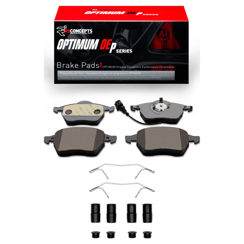 R1 00-06 Audi TT Front Optimum OE Pads & Hardware Kit