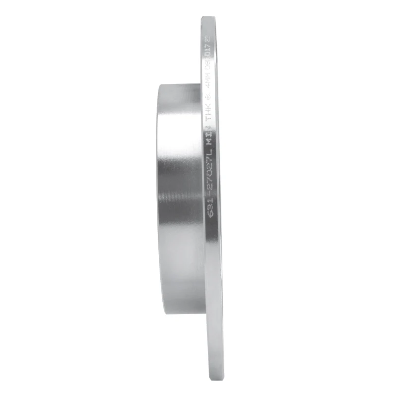 R1 00-07 Mitsubishi Space Star (Mexico) Rear Left Drilled & Slotted Silver Brake Rotor - Image 4