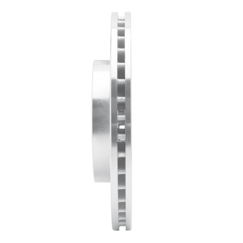 R1 00-15 Ford Ikon (Mexico / Made In Brazil) Front Left Drilled & Slotted Silver Brake Rotor - Image 3