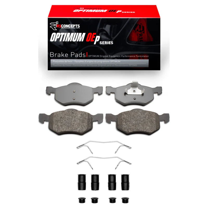 R1 01-05 Ford Escape Front Optimum OE Pads & Hardware Kit