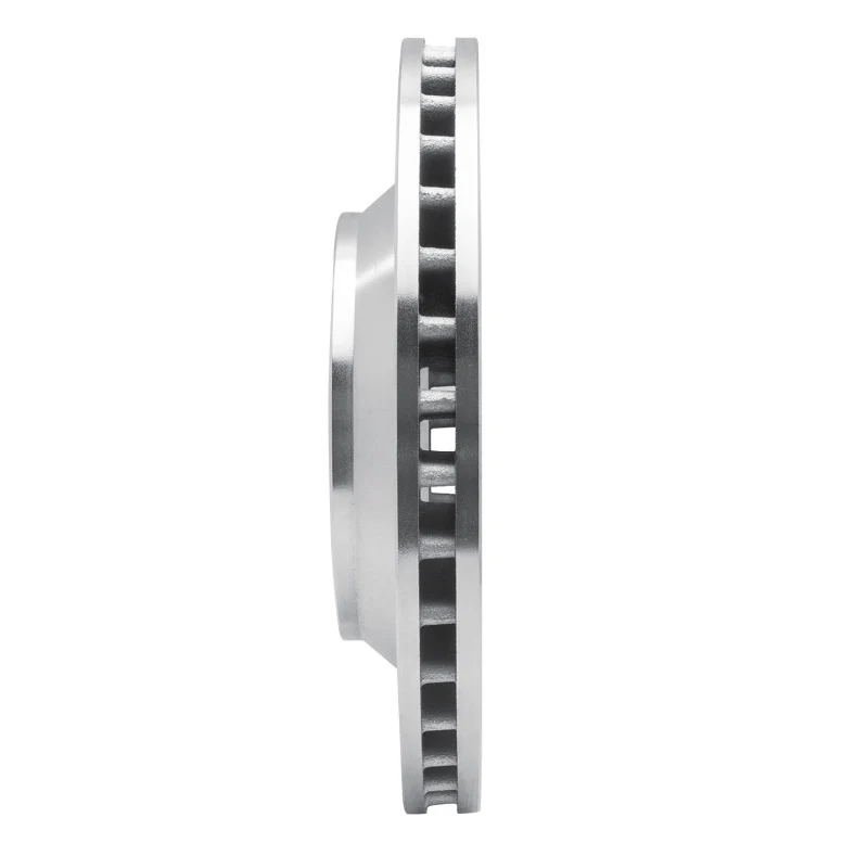 R1 02-05 Buick Rainier Front Right Drilled & Slotted Silver Brake Rotor - Image 5
