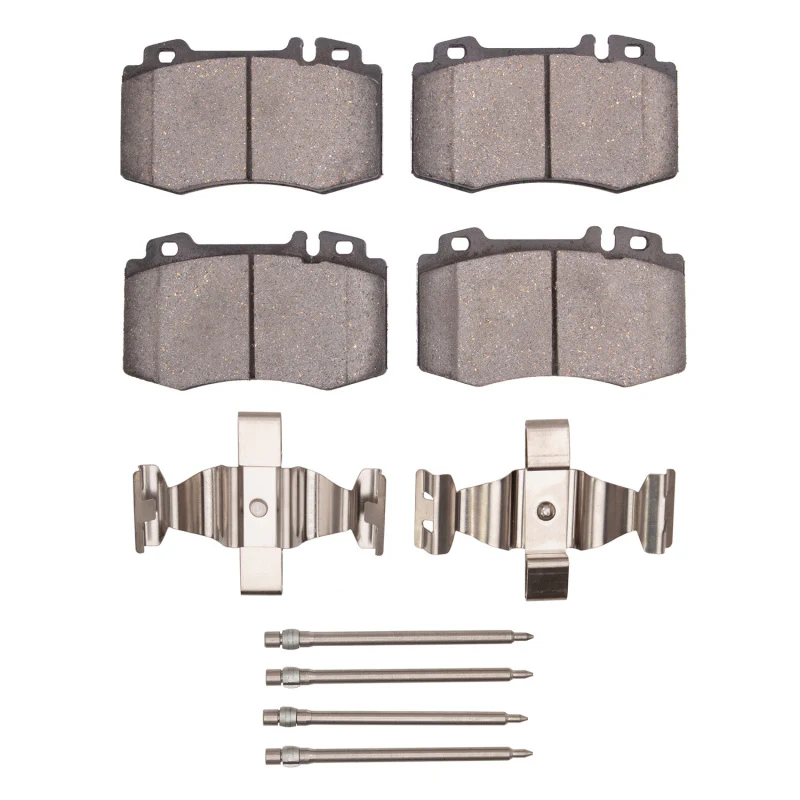 R1 02-06 Mercedes-Benz SL500 Front Euro Ceramic Pads & Hardware Kit