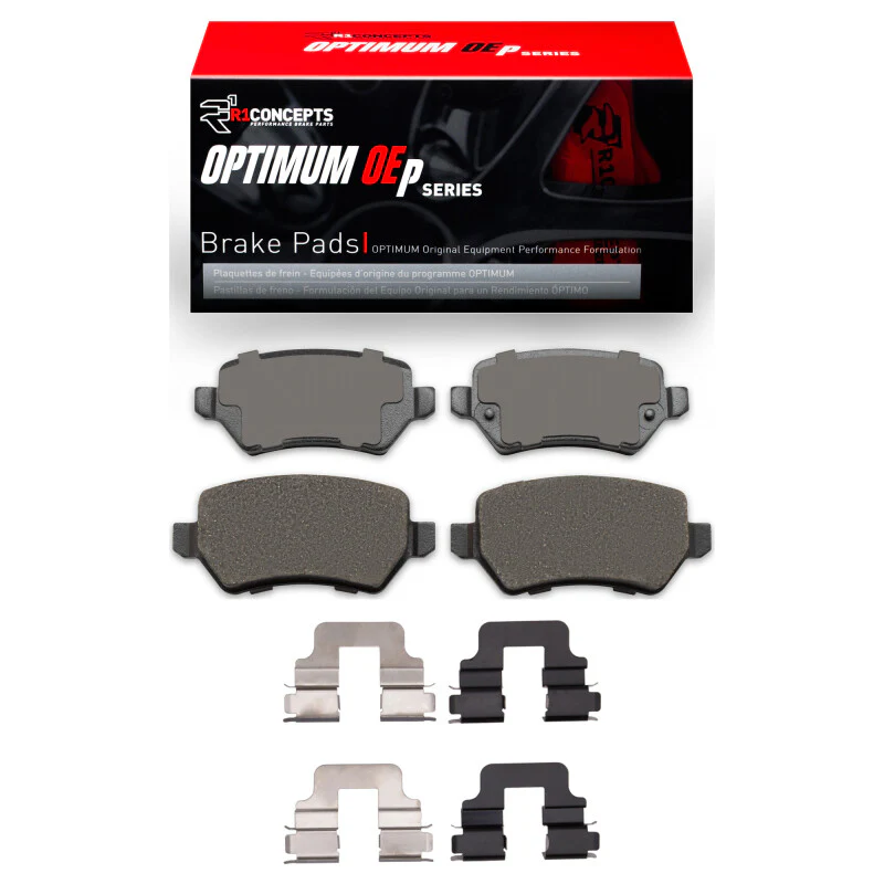 R1 02-08 Chevrolet Zafira (Mexico) Rear Optimum OE Pads & Hardware Kit
