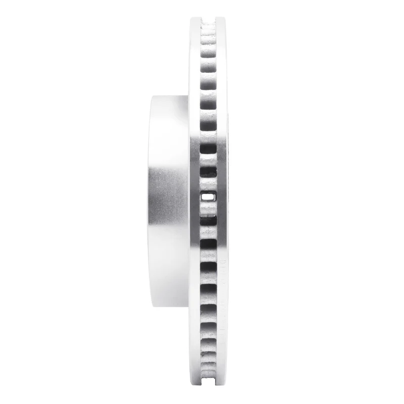 R1 03-03 Dodge Durango Front Right Drilled & Slotted Silver Brake Rotor - Image 5