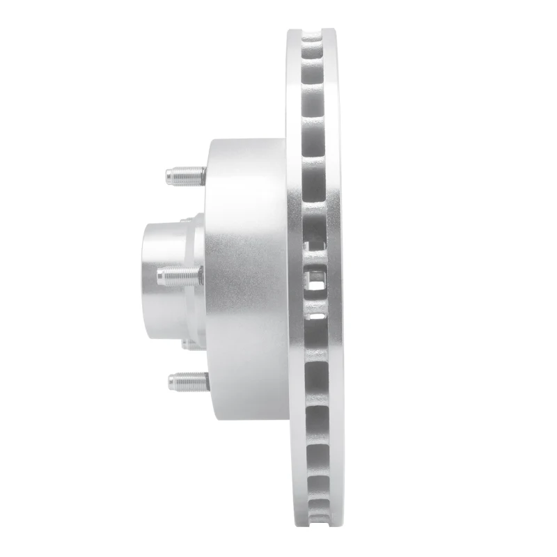 R1 03-03 Dodge Ram 1500 Van Front Right Drilled & Slotted Silver Brake Rotor - Image 4