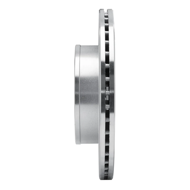 R1 03-06 Dodge Verna (Mexico) Front Left Drilled & Slotted Silver Brake Rotor - Image 5