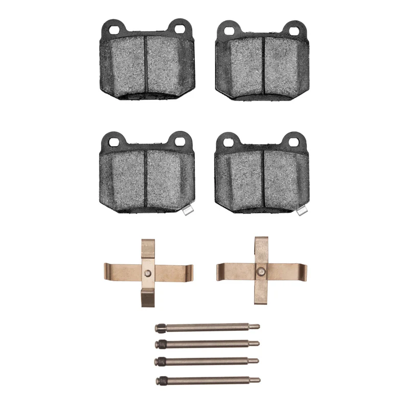 R1 03-06 Mitsubishi Lancer Rear Euro Ceramic Pads & Hardware Kit