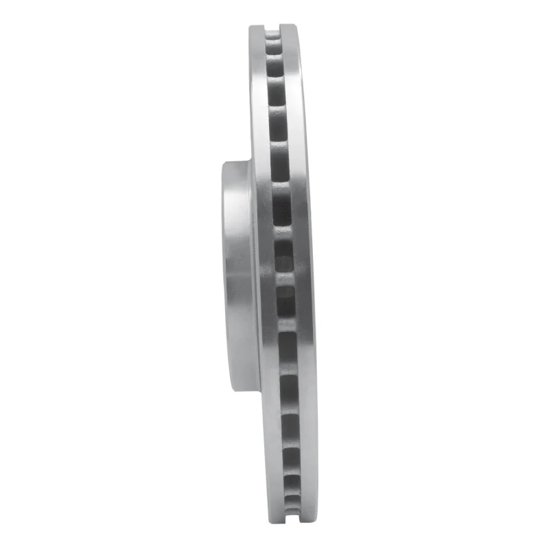 R1 03-14 Volvo XC90 Front Left Drilled & Slotted Silver Brake Rotor - Image 3