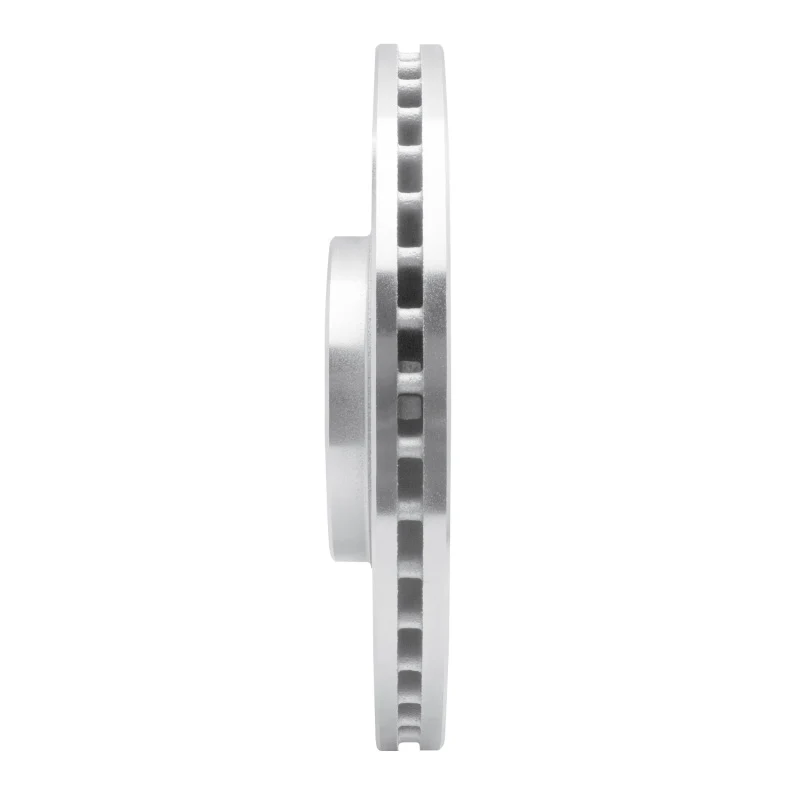 R1 03-14 Volvo XC90 Front Right Drilled & Slotted Silver Brake Rotor - Image 3