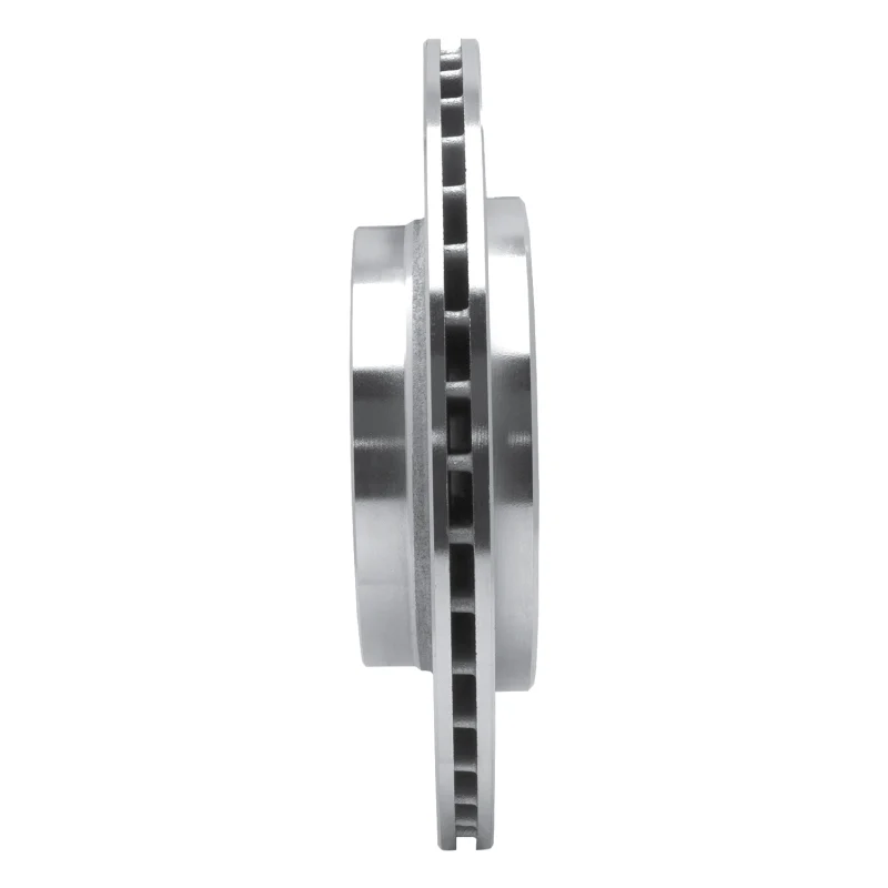 R1 03-14 Volvo XC90 Rear Left Drilled & Slotted Silver Brake Rotor - Image 5