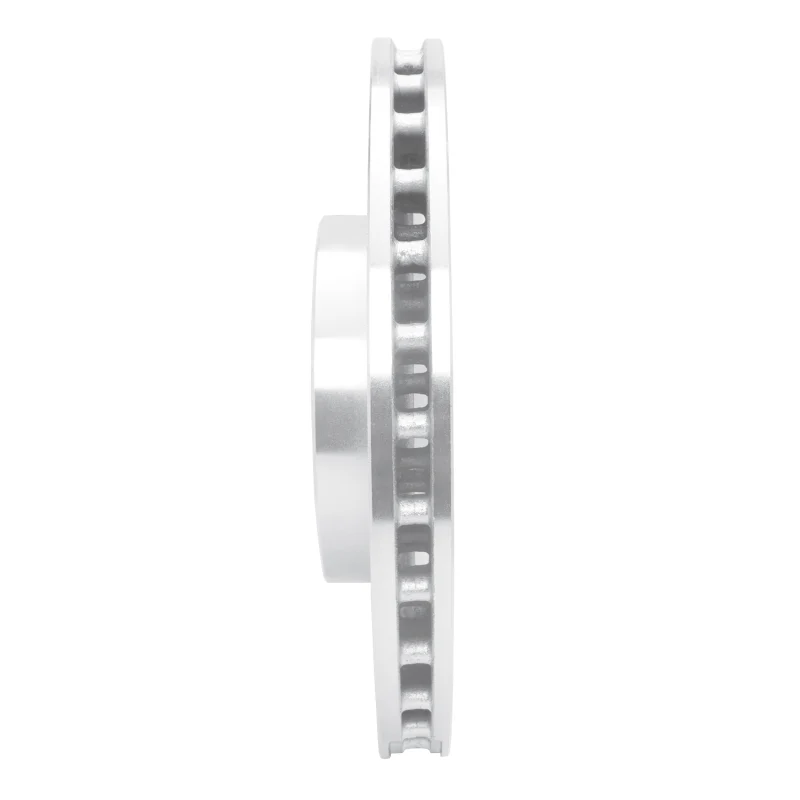 R1 03-17 Dodge Viper Front Right Drilled & Slotted Silver Brake Rotor - Image 5