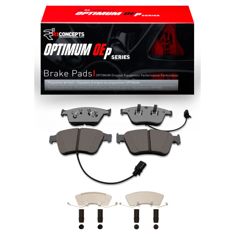 R1 03-18 Bentley Flying Spur Front Optimum OE Brake Pads and Hardware Kit - Image 2
