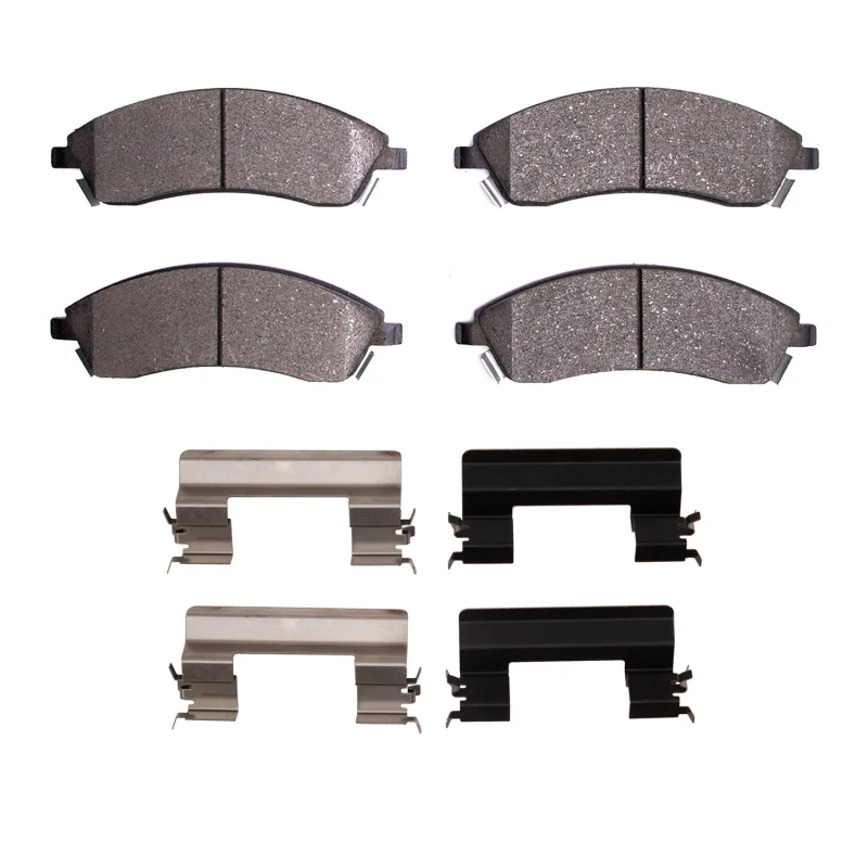 R1 04-09 Pontiac Bonneville Front Euro Ceramic Brake Pads and Hardware Kit