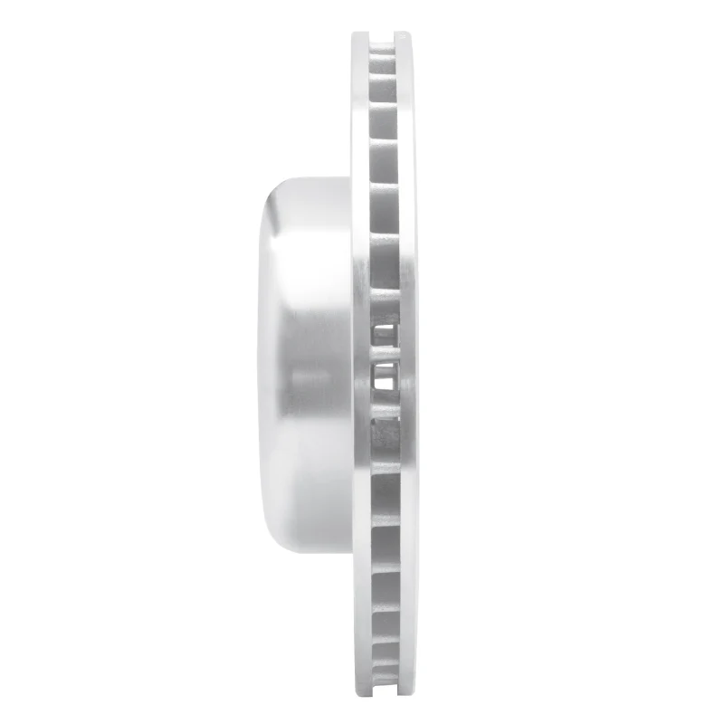 R1 04-10 BMW 650I Convertible Front Left Drilled & Slotted Silver Brake Rotor - Image 3
