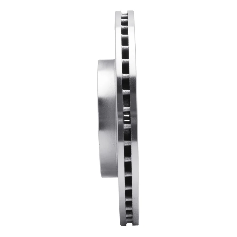 R1 04-10 Chevrolet Epica (Mexico) Front Right Drilled & Slotted Silver Brake Rotor - Image 4