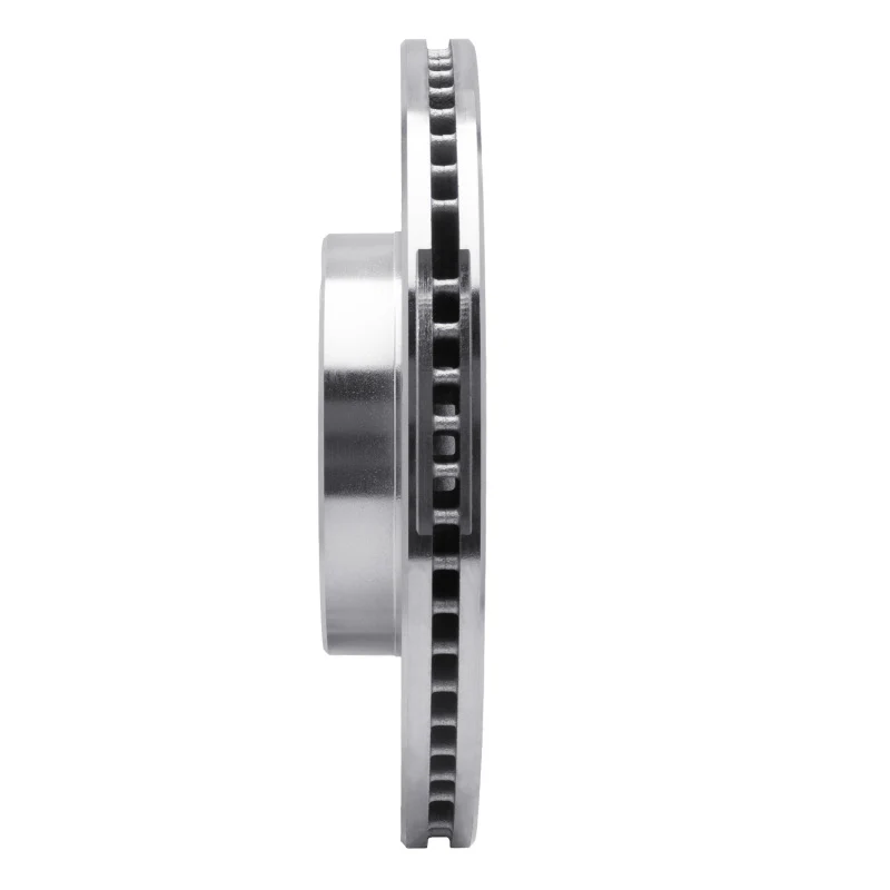 R1 05-09 Land Rover Range Rover Sport Front Right Drilled & Slotted Silver Brake Rotor - Image 4