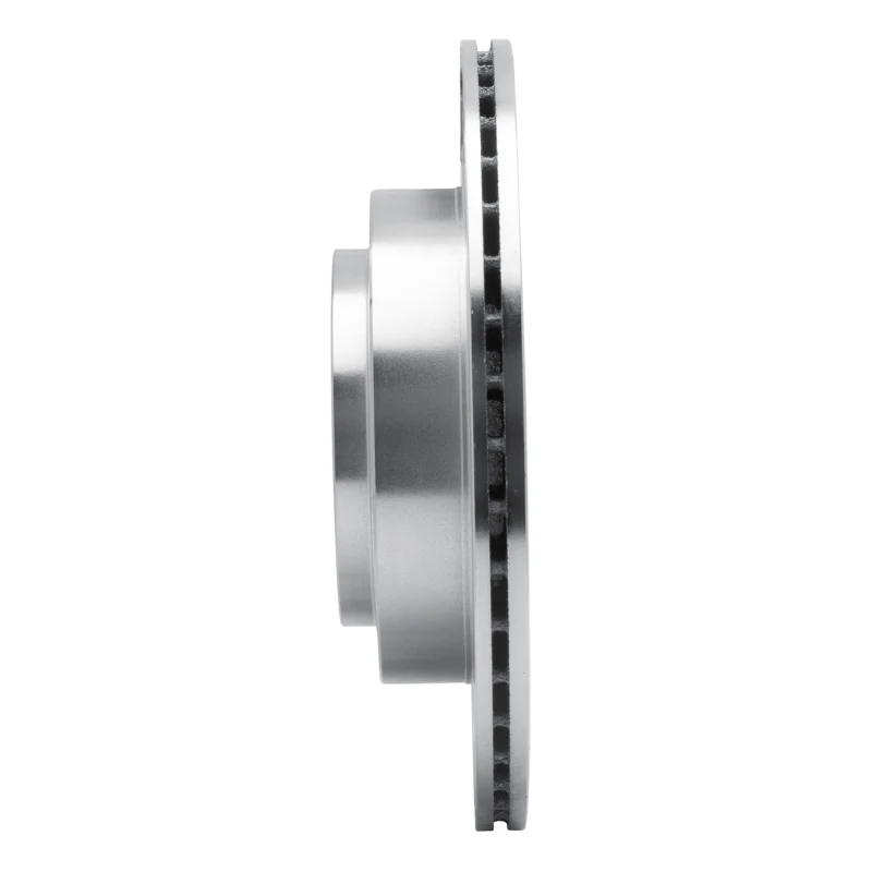 R1 05-09 Subaru Impreza Rear Right Drilled & Slotted Silver Brake Rotor - Image 4