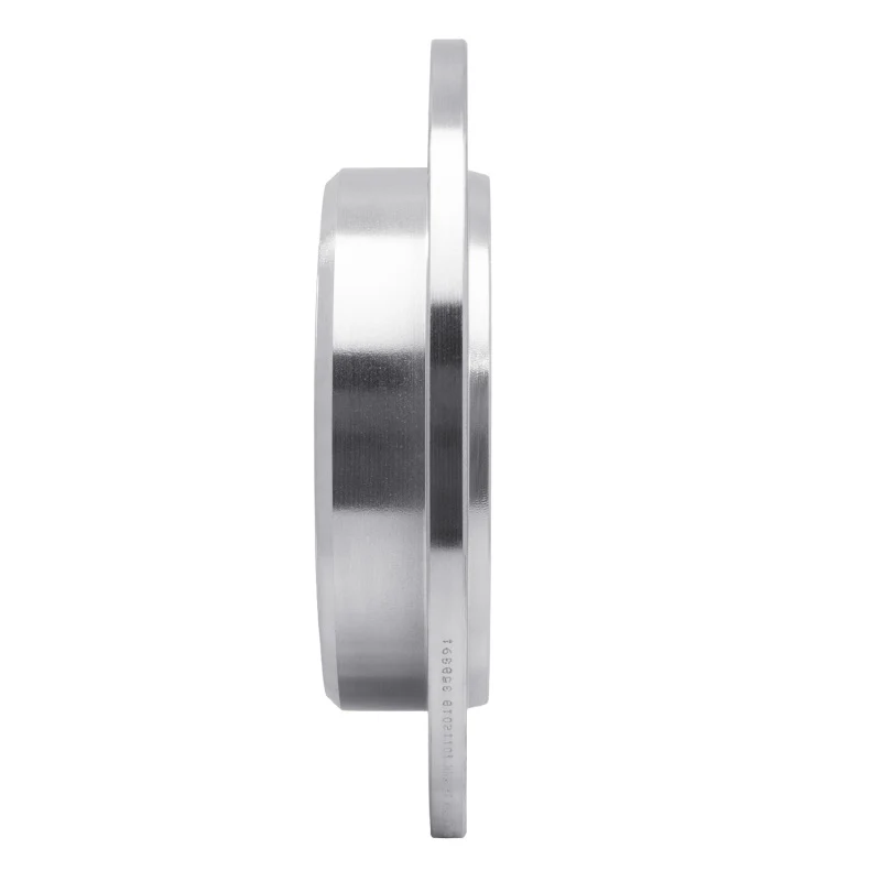 R1 05-10 Jeep Commander Rear Left Drilled & Slotted Silver Brake Rotor - Image 4