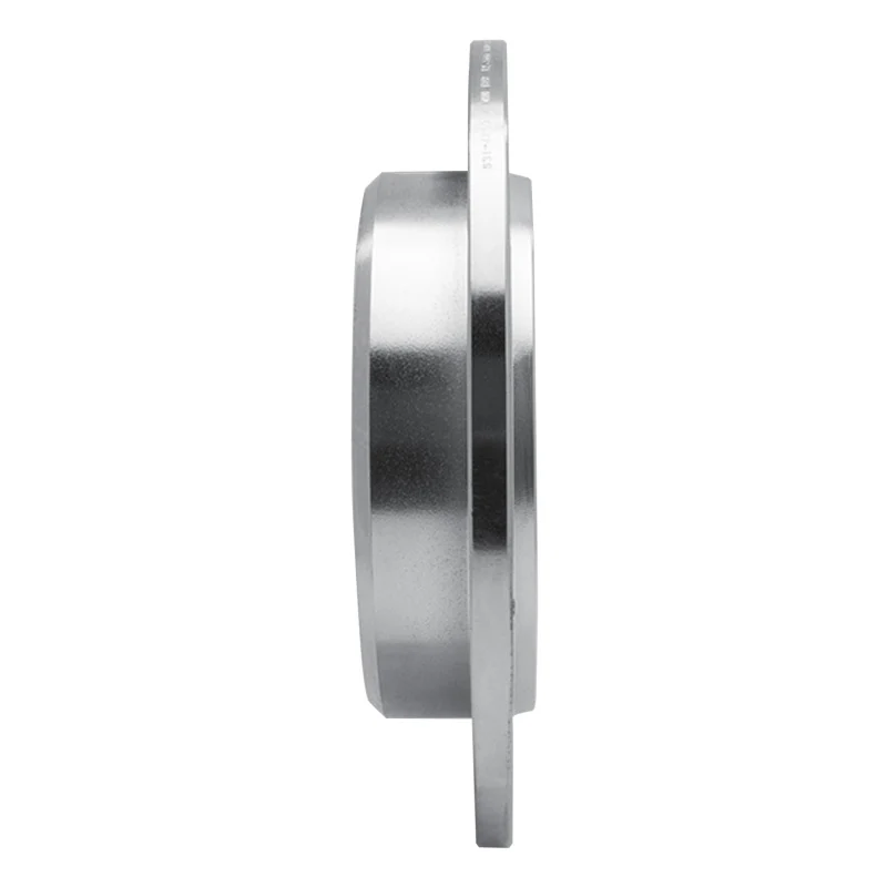 R1 05-10 Jeep Commander Rear Right Drilled & Slotted Silver Brake Rotor - Image 3