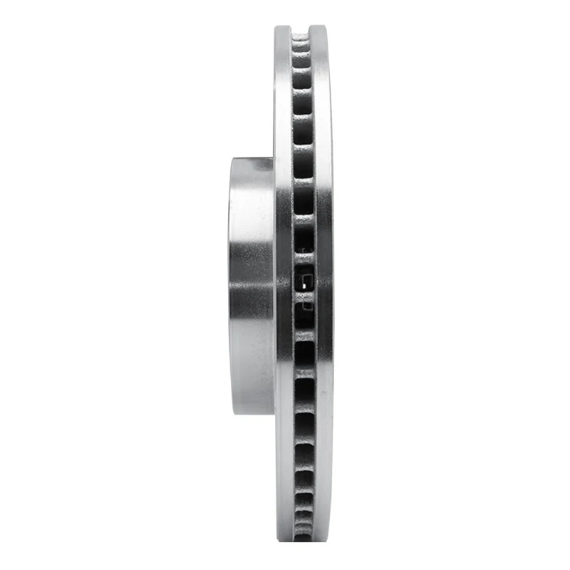 R1 05-18 Subaru Forester Front Left Drilled & Slotted Silver Brake Rotor - Image 5