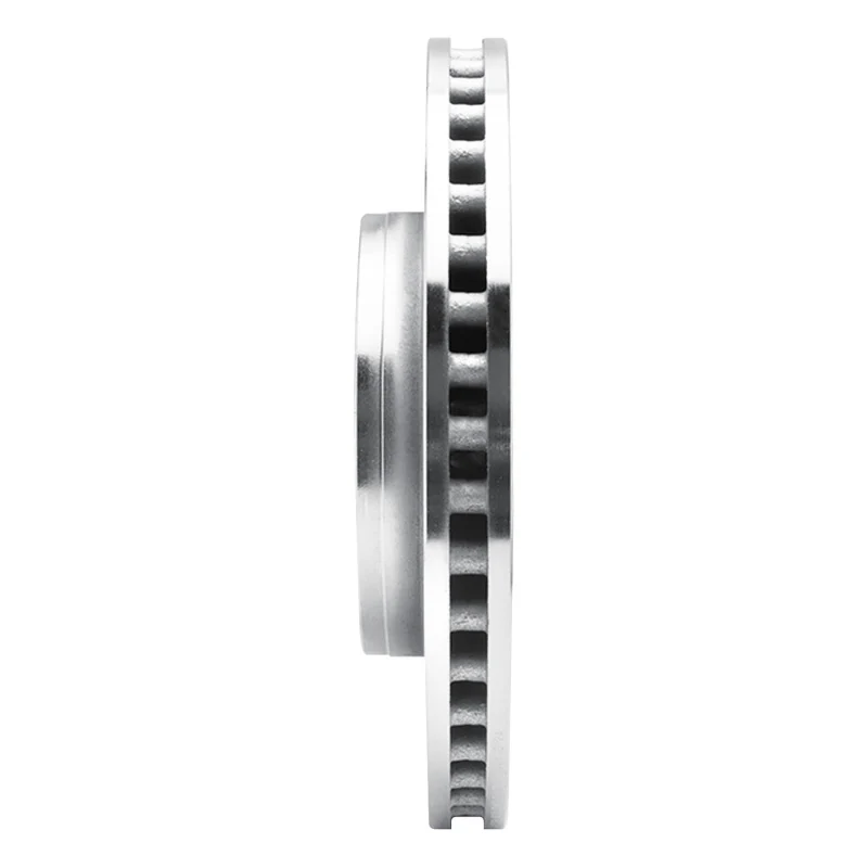 R1 06-09 Buick Rainier Front Right Drilled & Slotted Silver Brake Rotor - Image 3