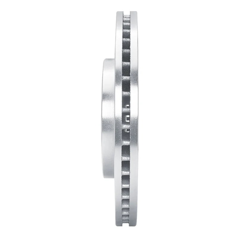 R1 06-11 Chevrolet HHR Front Right Drilled & Slotted Silver Brake Rotor - Image 2