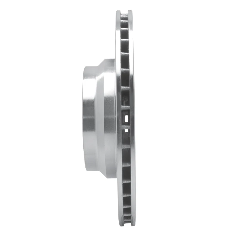 R1 06-12 BMW 330I Front Right Drilled & Slotted Silver Brake Rotor - Image 2