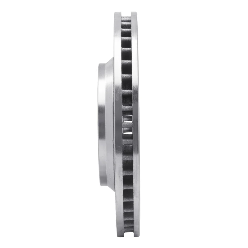 R1 06-16 Buick Lucerne Front Right Drilled & Slotted Silver Brake Rotor - Image 3