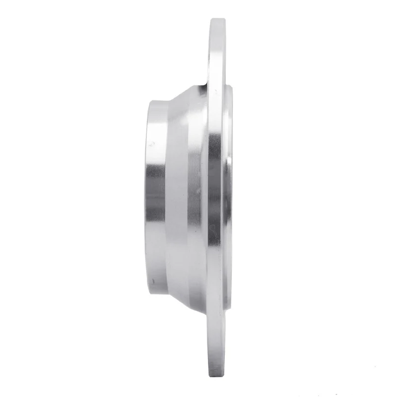 R1 07-10 Volvo S80 Rear Right Drilled & Slotted Silver Brake Rotor - Image 2