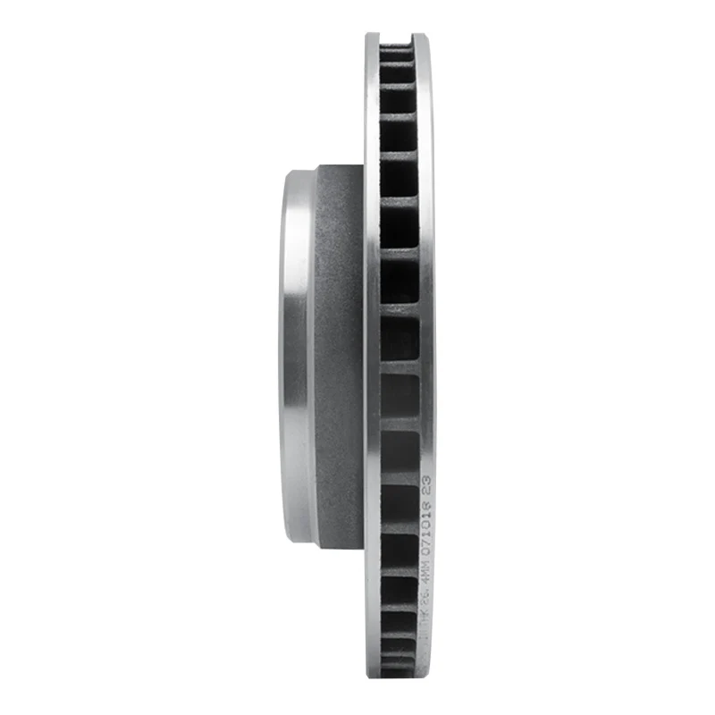 R1 07-12 Dodge Nitro Front Left Drilled & Slotted Silver Brake Rotor - Image 2